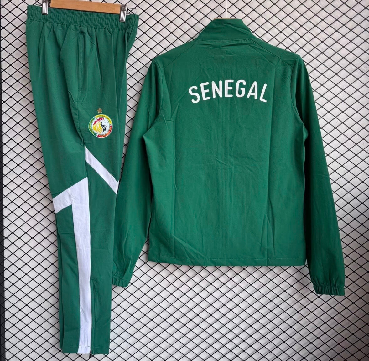 Ensemble de survêtement du Sénégal vert coupe du monde 2026 - vue 2