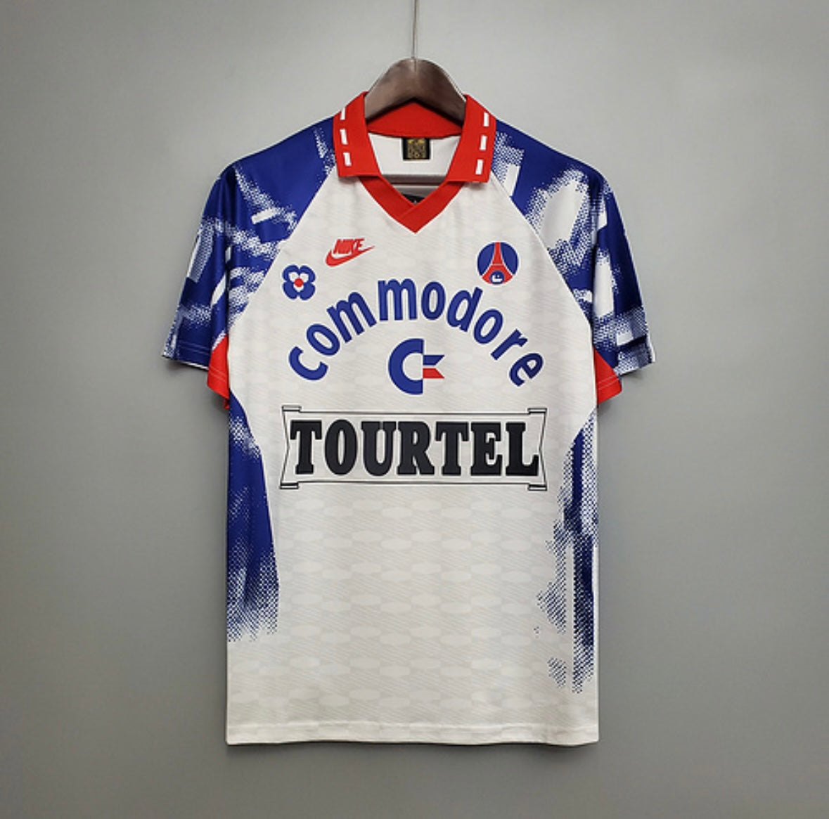 Maillot Paris Saint-Germain extérieur 1993-94 vintage et rétro - pas chère - flocage personnalisé