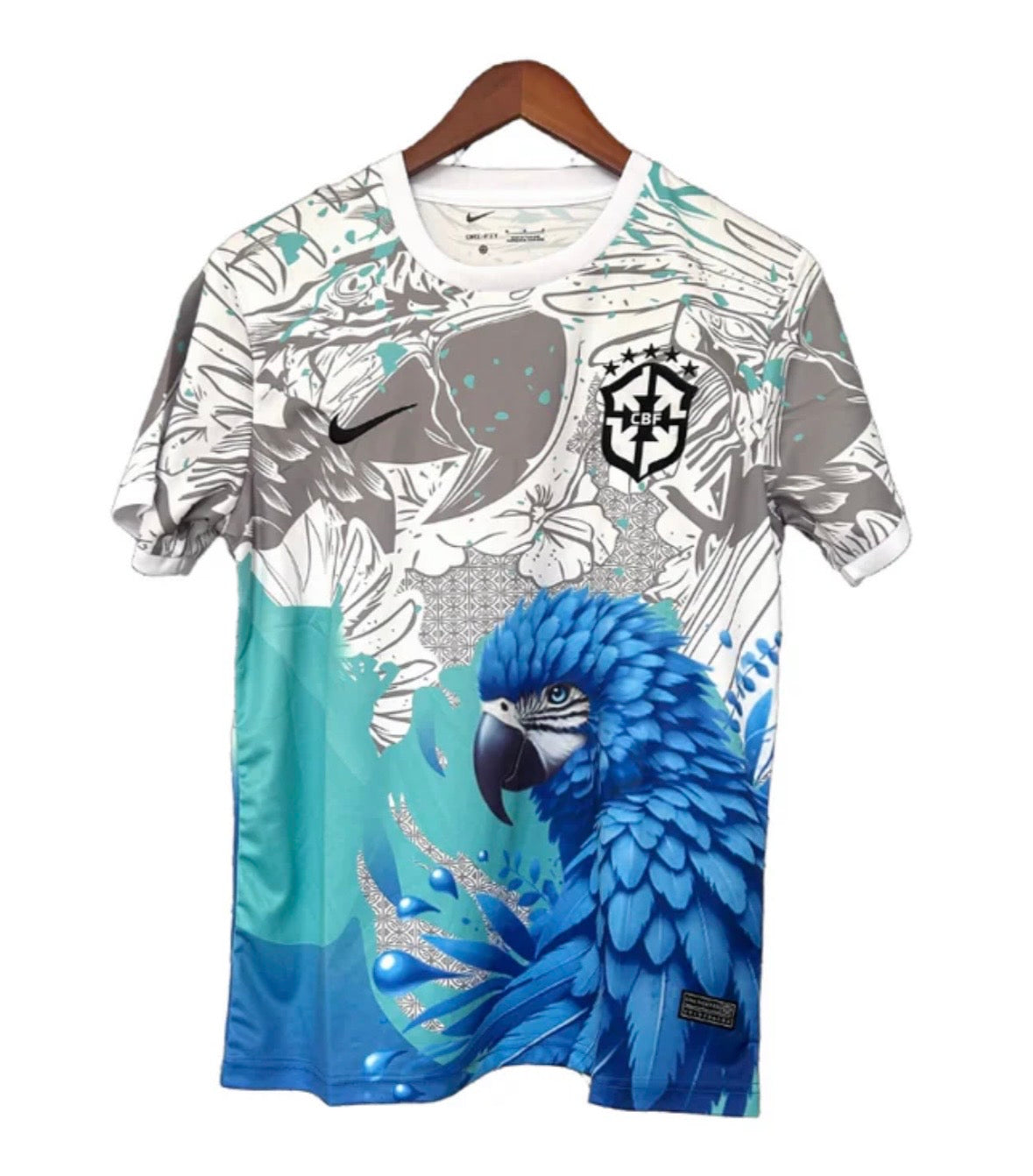 Maillot Brésil concept « oiseau bleu »