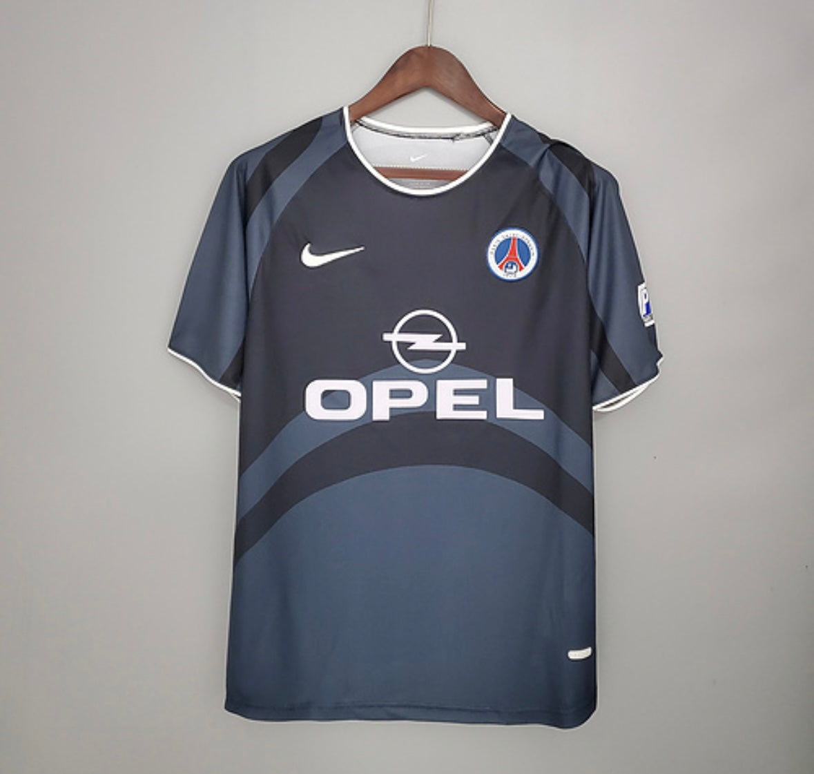 Maillot Paris Saint-Germain Opel vintage et rétro 2002 - pas chère - flocage personnalisé