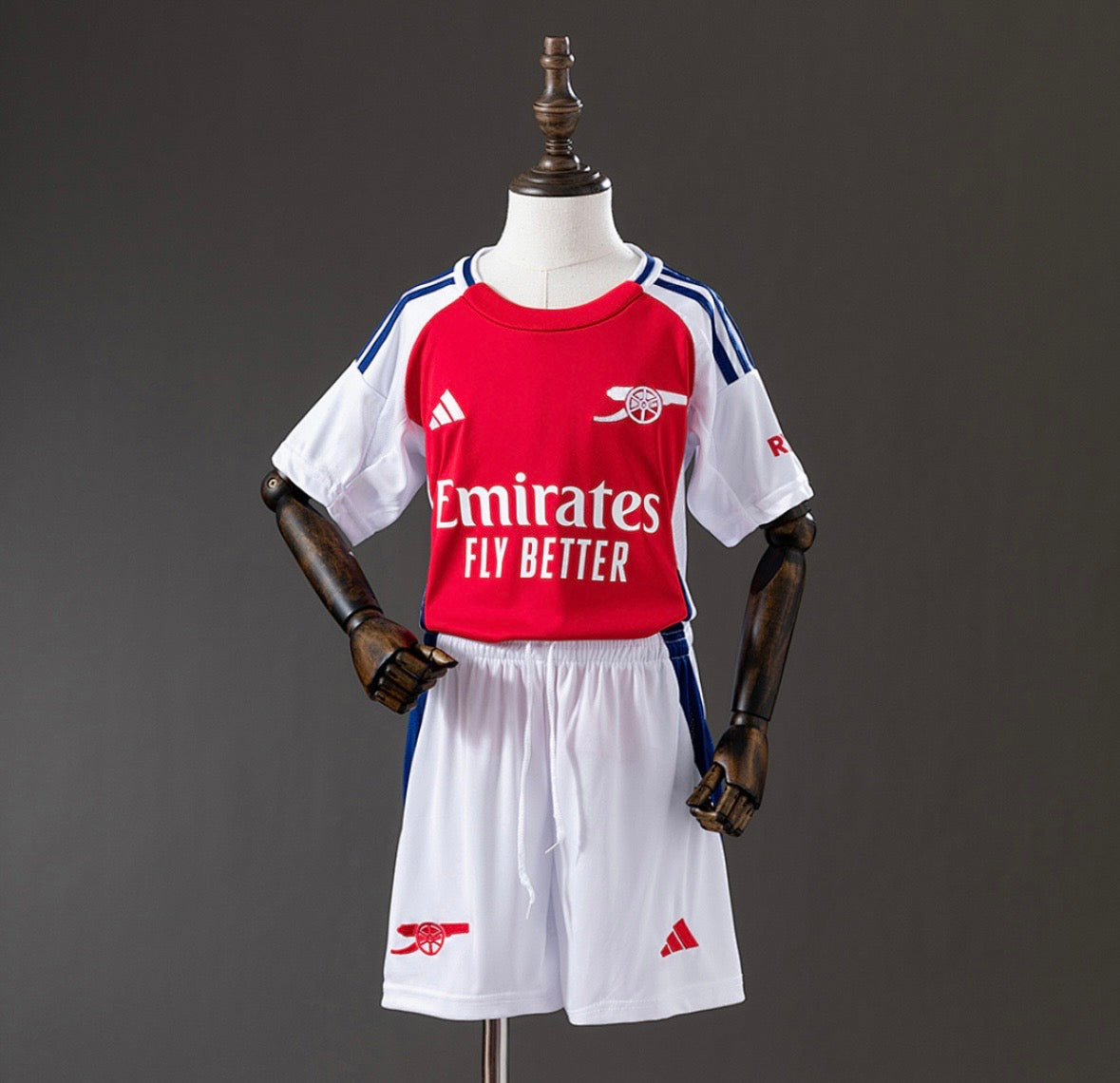 Maillot Arsenal domicile rouge 24/25 pour enfants