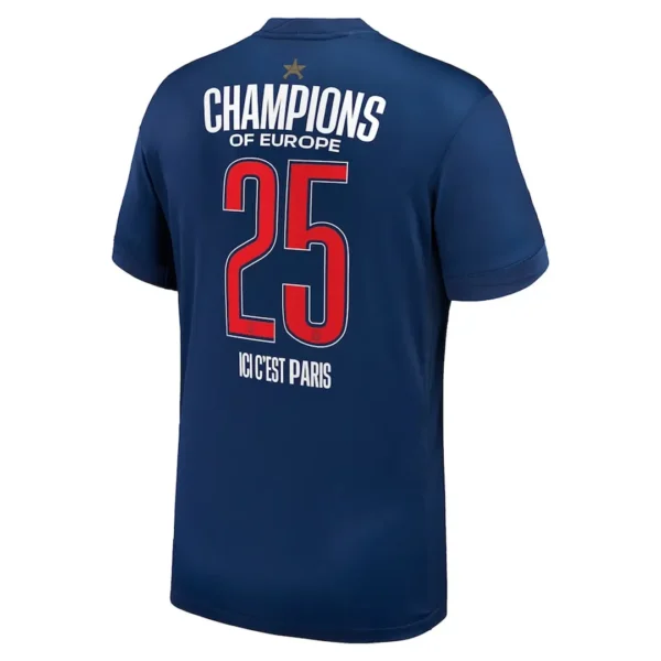 Maillot Paris Saint-Germain Édition Spéciale Champions d'Europe 2025 pas cher - vue 3