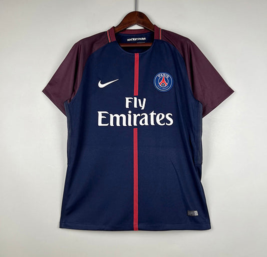 Maillot Paris Saint-Germain 2017-2018 rétro - pas chère - flocage personnalisé