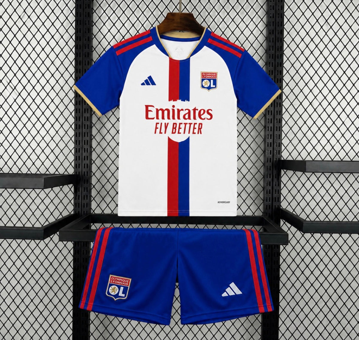 Maillot Olympique Lyonnais 26/27 domicile blanc pour enfants