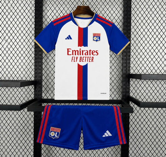 Maillot Olympique Lyonnais 26/27 domicile blanc pour enfants