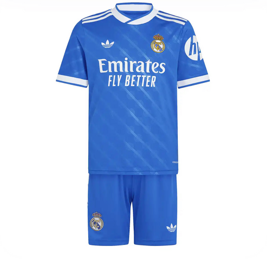 Maillot Réal Madrid third 2026 bleu pour enfant . - Le 12ème Maillot