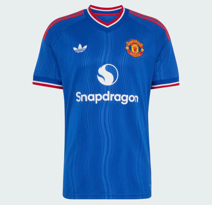 Maillot Manchester united extérieur  26/27 bleu