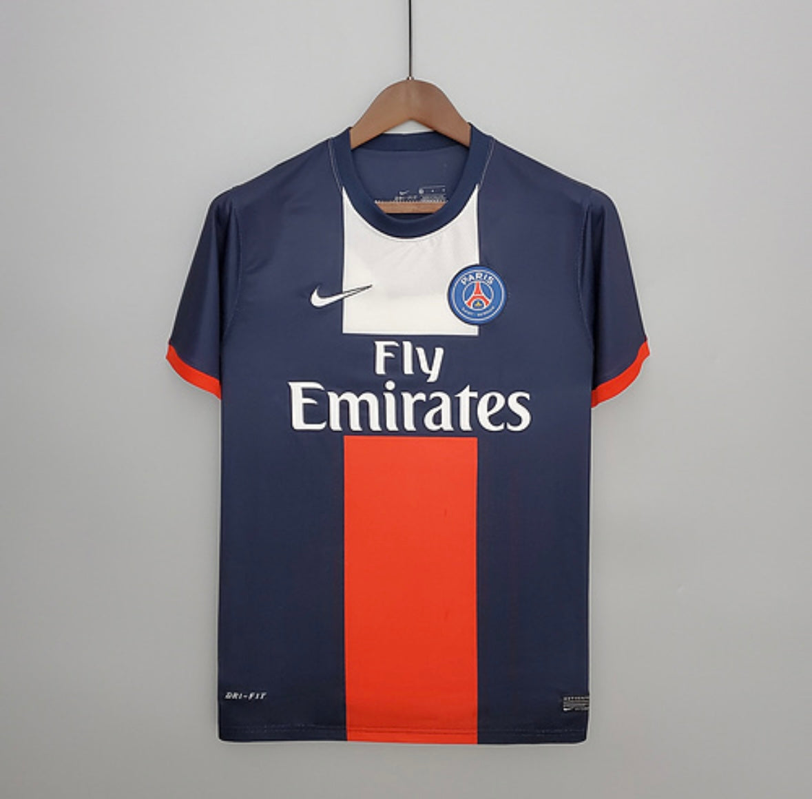 Maillot Paris Saint-Germain domicile saison 2013-2014 rétro - pas chère - flocage personnalisé