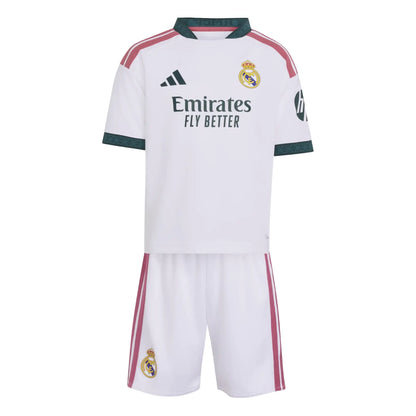 Maillot Real Madrid 26/27 domicile blanc pour enfants