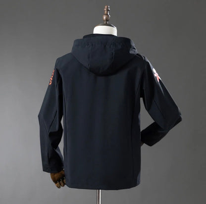 Veste coupe-vent réversible Brésil black