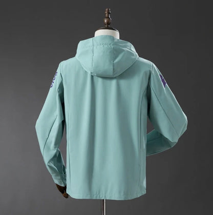 Veste coupe-vent réversible Brésil Green