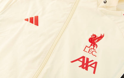 Ensemble de survêtement Liverpool 2026 blanc à capuche - vue 2