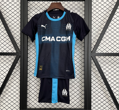 Maillot Olympique de Marseille extérieur 2025-2026 pour enfant - Le 12ème Maillot