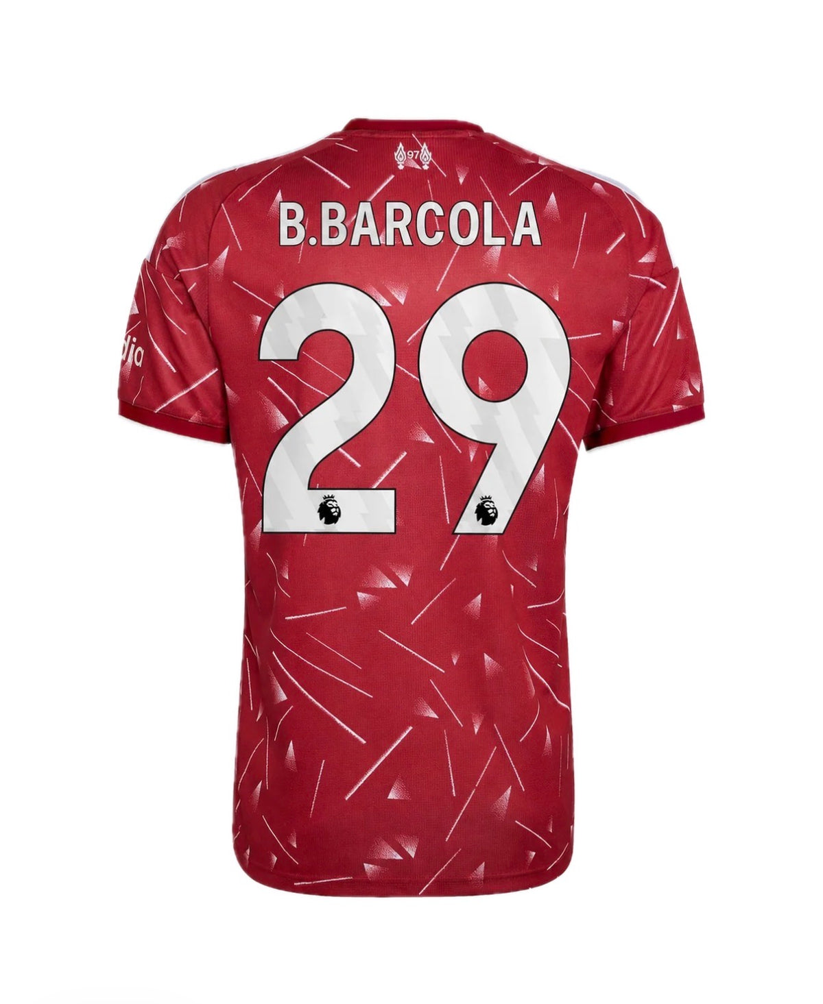 Maillot domicile Barcola de Liverpool 2026/27