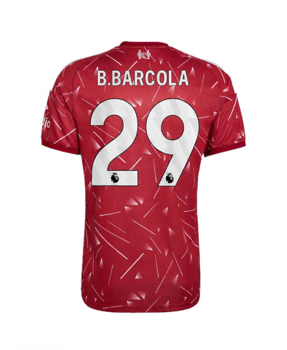 Maillot domicile Barcola de Liverpool 2026/27