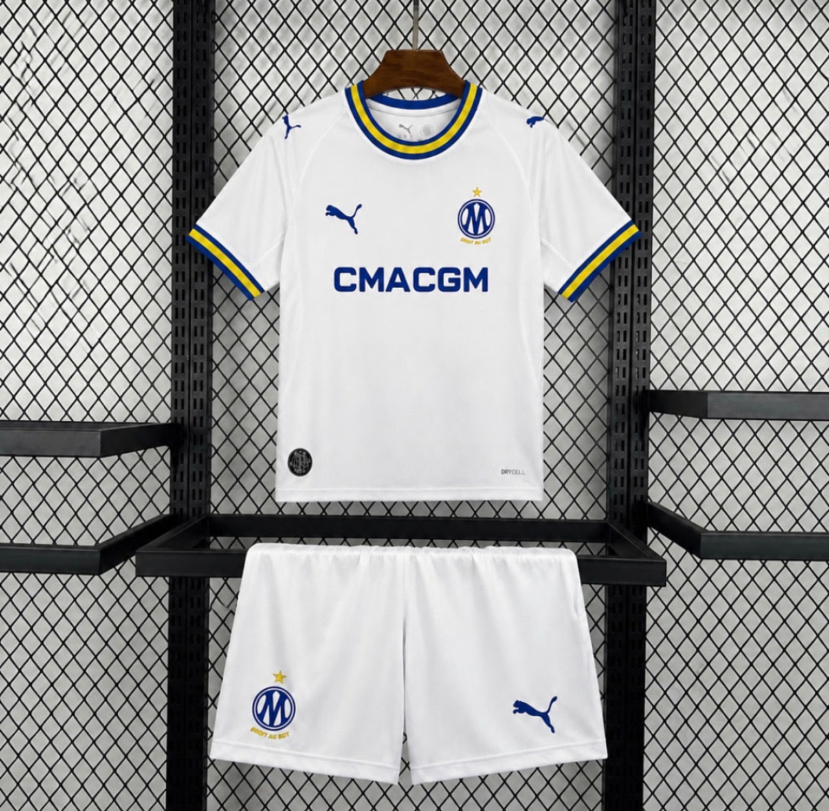 Maillot Olympique de Marseille 26/27 domicile blanc pour enfants