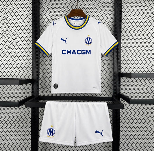 Maillot Olympique de Marseille 26/27 domicile blanc pour enfants
