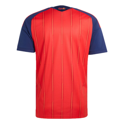 Maillot Espagne 2 etoiles domicile rouge champions du monde 2026