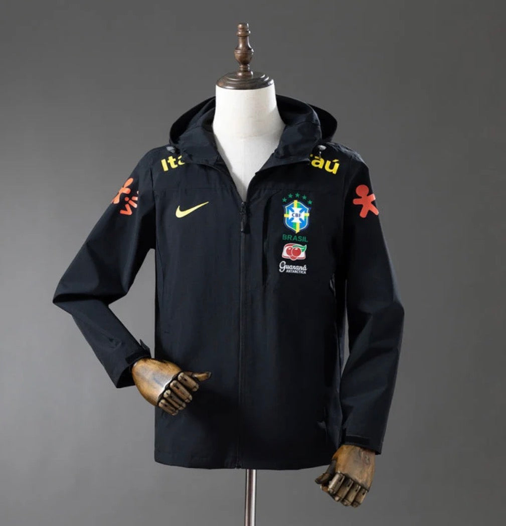 Veste coupe-vent réversible Brésil black