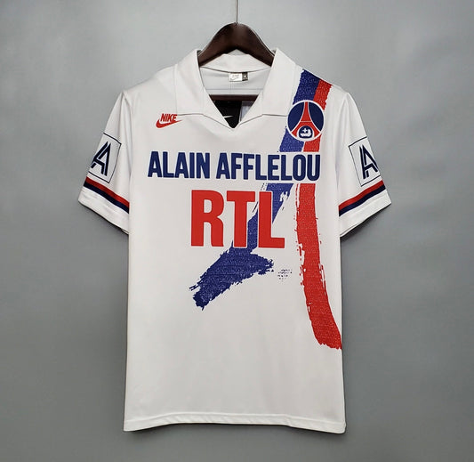 Maillot Paris Saint-Germain domicile 1990-91 vintage et rétro- pas chère - flocage personnalisé