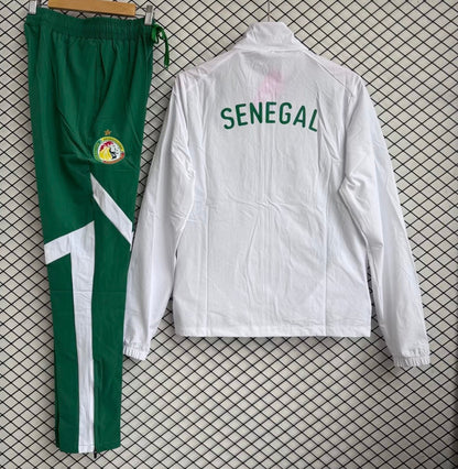 Ensemble de survêtement du Sénégal blanc coupe du monde 2026 - vue 2