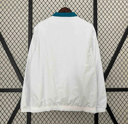 Veste Real Madrid 17/18 blanche et bleu - vue 2