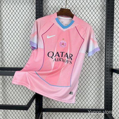 Maillot concept rose Paris Saint-Germain avec l'étoile 2025-2026 - pas chère - flocage personnalisé - Le 12ème Maillot