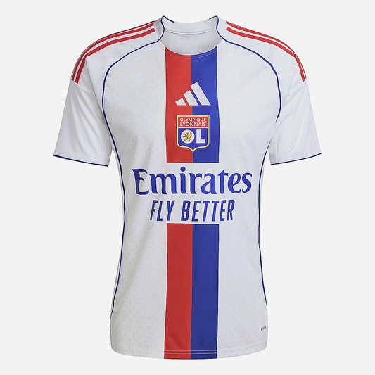 Maillot Olympique Lyonnais Domicile 25/26 - pas chère - flocage personnalisé